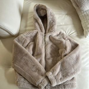 H&M Sherpa teddy jacket size medium